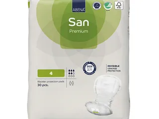 Abena San 4, Premium Inkontinenzeinlagen (30 Stck.)