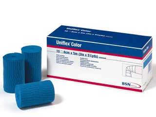 Uniflex color Universalbinde, 5 m x 10 cm, grün