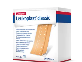 Leukoplast Classic Wundschnellverband, 5 m x 4 cm