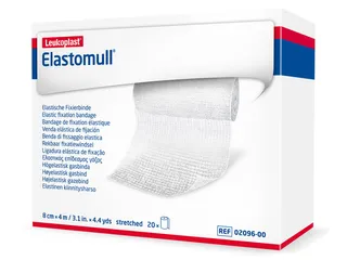 Elastomull Fixierbinde 4 m x 8 cm, weiß