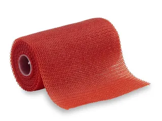 3M Scotchcast Soft Cast Stützverband, rot, 10,1 cm x 3,6 m (10 Stck.)