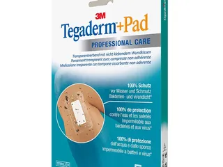 3M Tegaderm + Pad Transparentverband, 9 x 10 cm (5 Stck.)