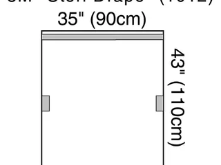 3M Steri-Drape Geräteabdeckungen, 90 x 110 cm (10 Stck.)