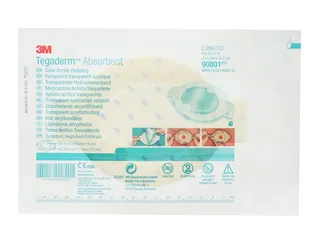 3M Tegaderm Absorbent Acrylverband, oval, 11,1 x 12,7 cm (10 Stck.)