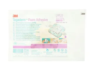 3M Tegaderm Foam Adhesive Schaumverband, quadratisch, 8,8 x 8,8 cm (10 Stck.)