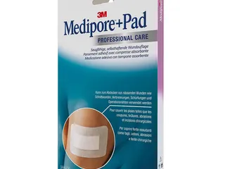 3M Medipore + Pad Fertigverband, steril, 10 x 15 cm (5 Stck.)