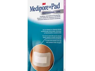 3M Medipore + Pad Fertigverband, steril, 10 x 20 cm (5 Stck.)