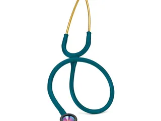 3M Littmann CLASSIC II Kinderstethoskop, Regenbogen Edition, Schlauch karibikblau