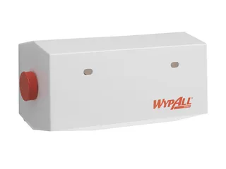 WYPALL Wandhalter für Kleinrollen bis, 26 cm Breite, weiß, 14,8 x 29,6 x 15 cm