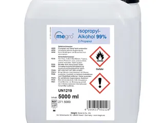 Isopropyl-Alkohol 99 % 5 Ltr., Lösemittel