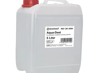 Aqua-Dest 5 Ltr. ratiomed, Laborwasser