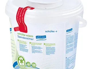 Schülke wipes safe & easy, bagless (6 x 130 Tücher)