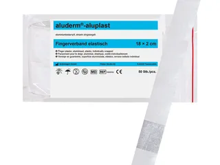 Aluderm-aluplast Fingerverband, elastisch ca. 18 x 2 cm (50 Stck.)