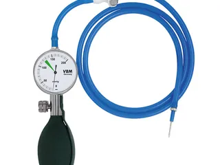 Handgebläse mit Manometer 200 mmHg, für Rollmanschetten