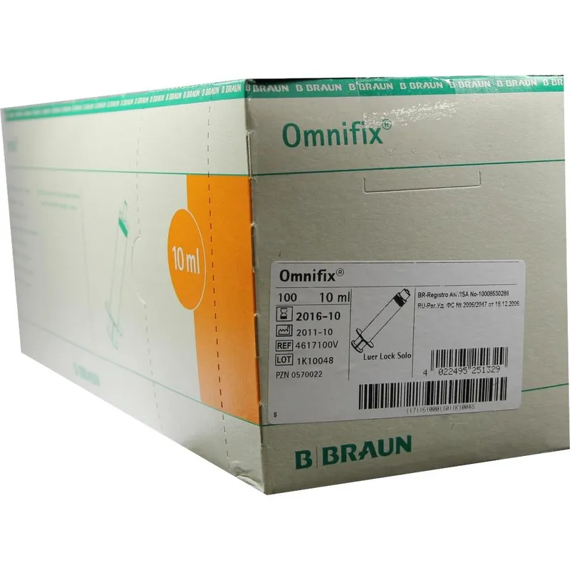 Omnifix Einmal-Spritze 10 ml LL