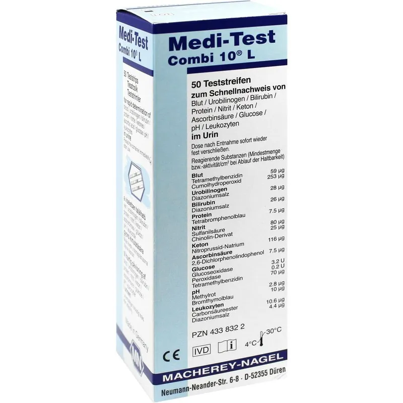 Medi-Test Nitrit, Harnteststreifen (50 T.)