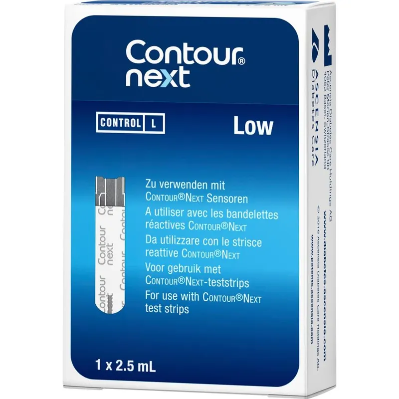 CONTOUR NEXT Kontroll-Lösung, niedrig