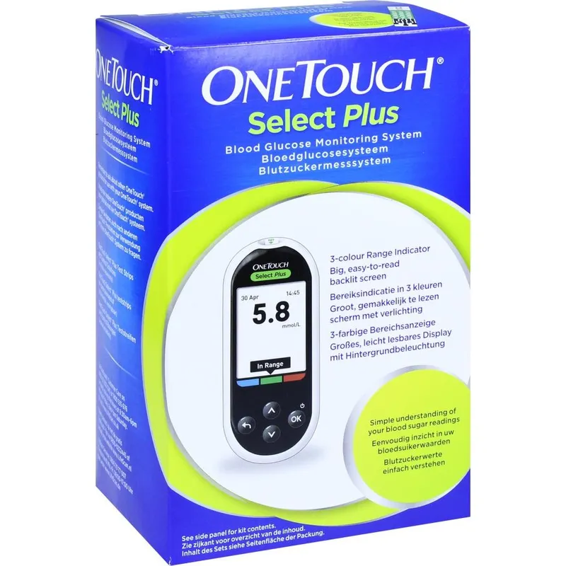 OneTouch Select Plus mmol/l, Blutzuckermessgerät