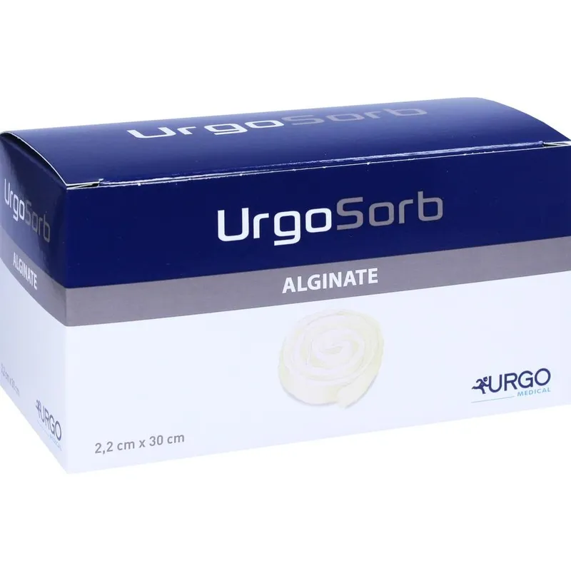 UrgoSorb Alginatwundauflagen, 2,2 x 30 cm Tamponaden (5 Stck.)