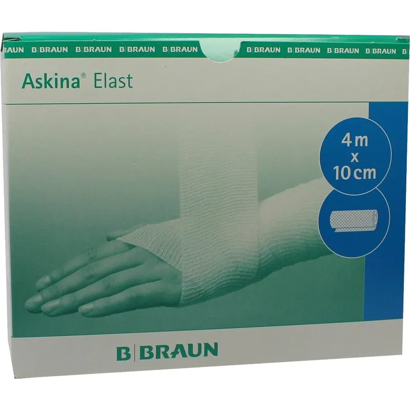 Askina Elast Fixierbinden, 4 m x 10 cm, lose (20 Stck.)