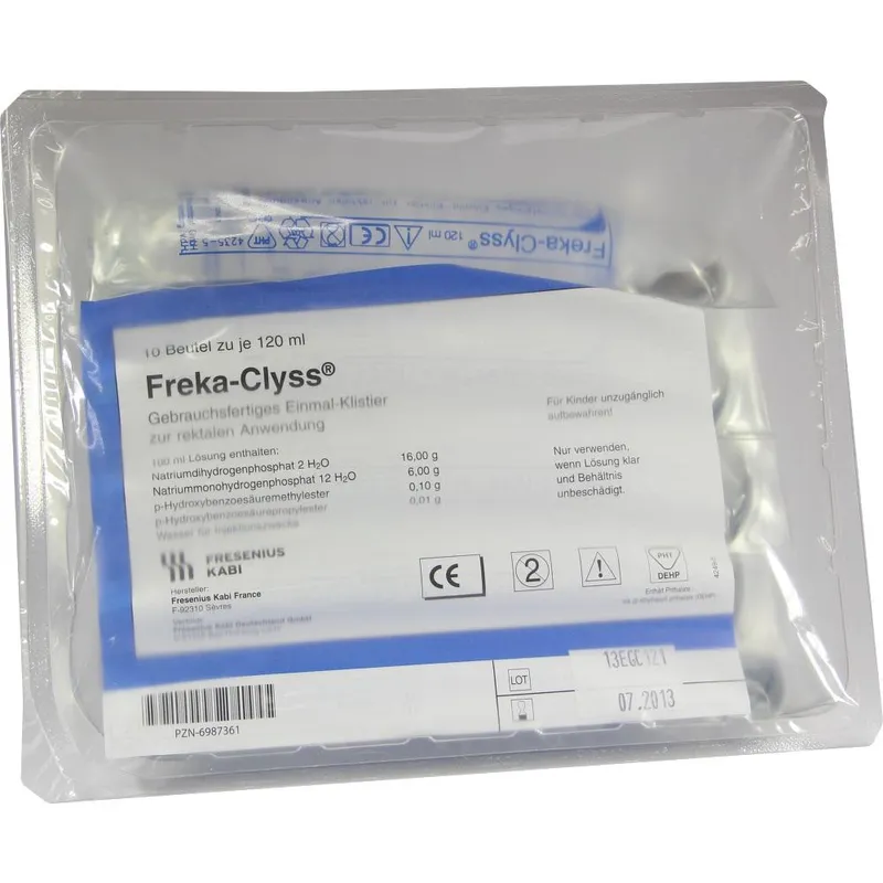 Freka-Clyss Beutel (10 x 120 ml), Klinikpackung