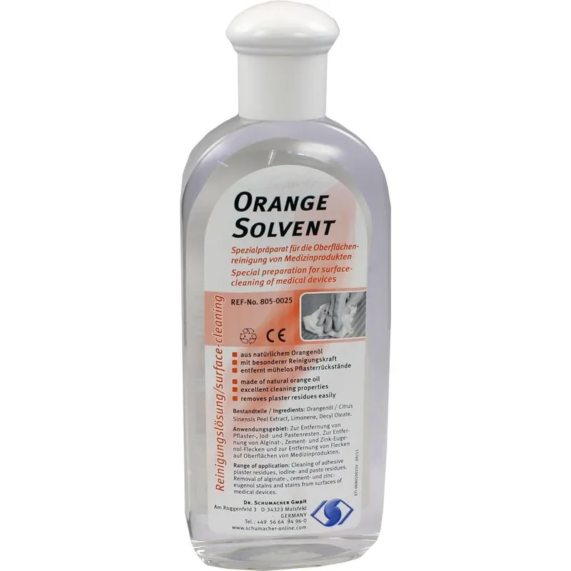 Orange Solvent 250 ml PET-Flasche, Reinigungslösung