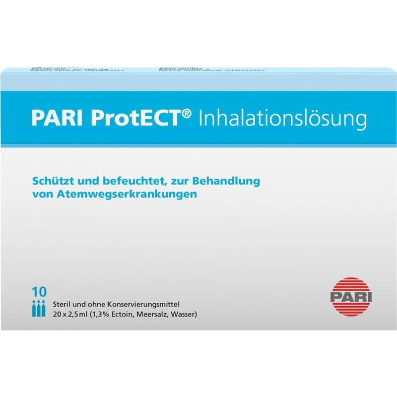 PARI Protect Inhalationslösung, (10 Ampullen à 2,5 ml)