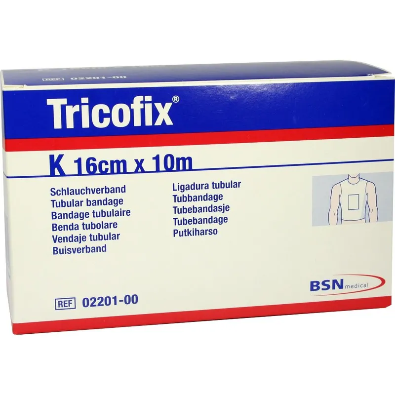 Tricofix Trikotschlauchverband, K: 10 m x 16,0 cm