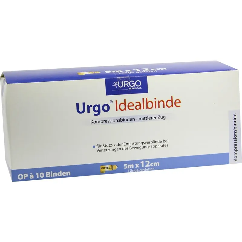 Urgo Idealbinden, weiß, 5 m x 12 cm (10 Stck.)