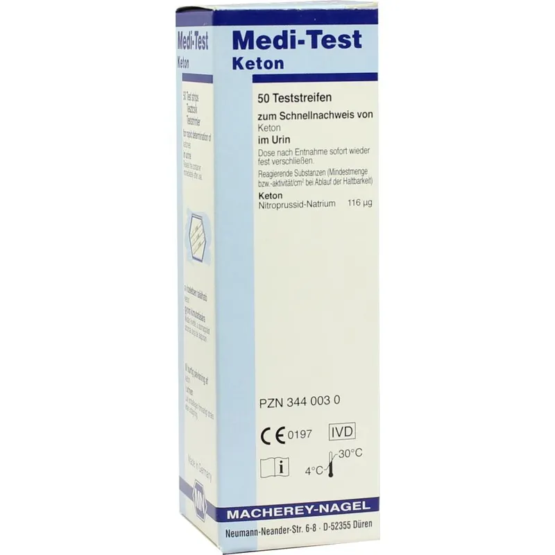 Medi-Test Keton, Harnteststreifen (50 T.)