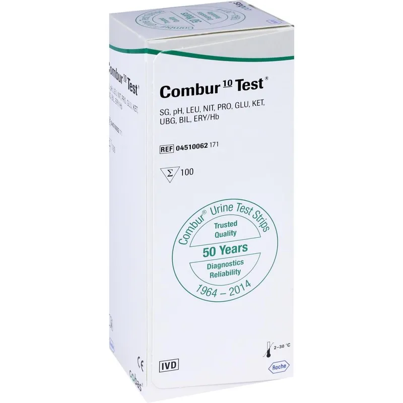 Combur-10-Test Harnteststreifen (100 T.)