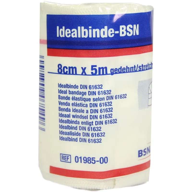 Idealbinde 5 m x 8 cm, in Zellglas