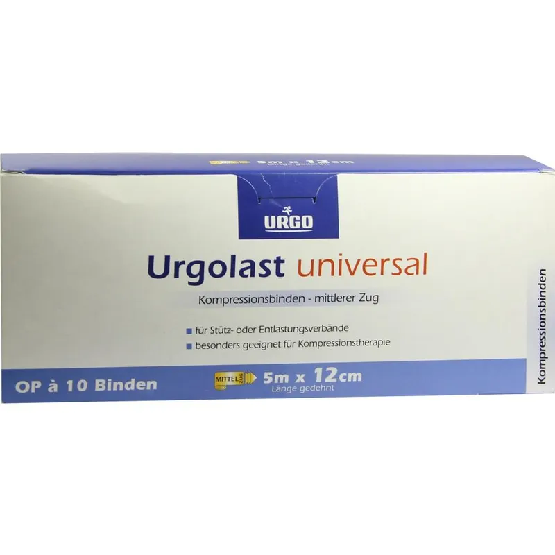 Urgolast Universalbinden, naturfarben, 5 m x 12 cm (10 Stck.)