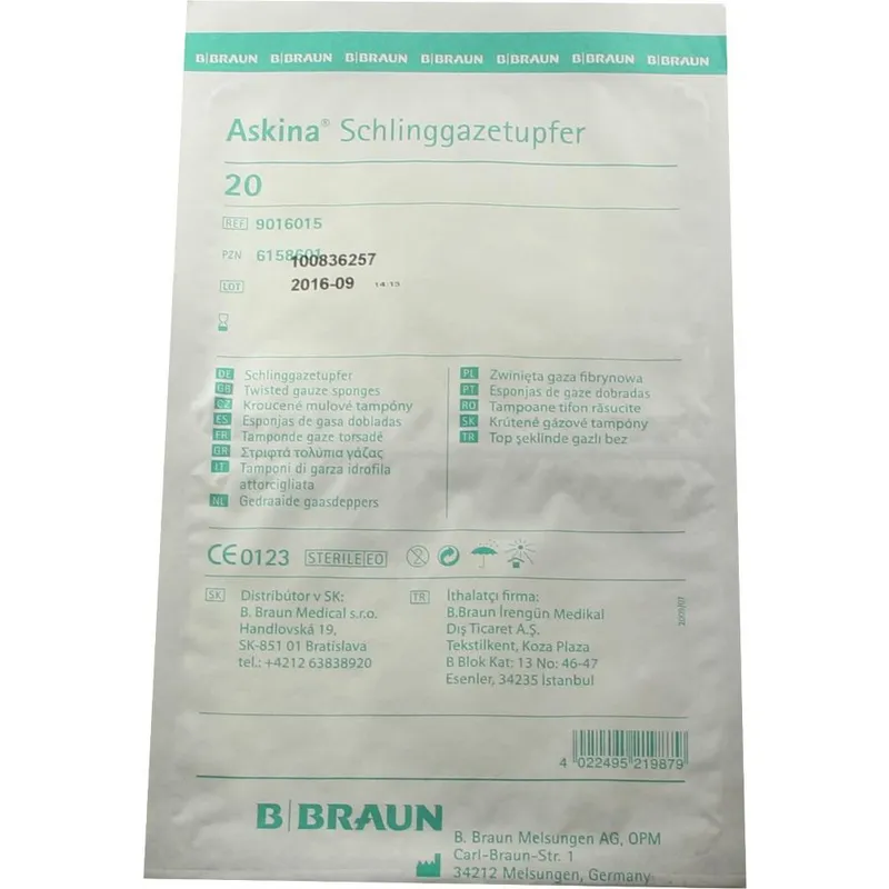 Askina Schlinggazetupfer, steril, pflaumengroß (20 Stck.)