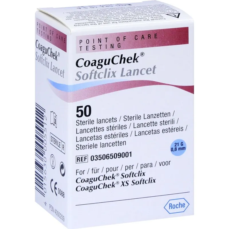 CoaguChek Softclix Lanzetten, (50 Stck.)