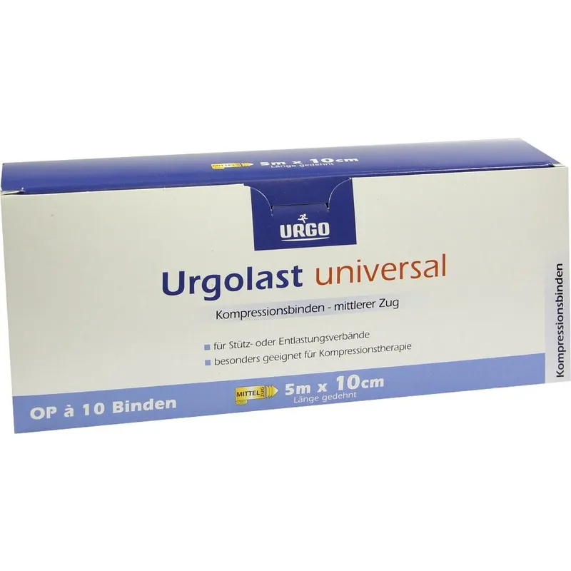 Urgolast Universalbinden, naturfarben, 5 m x 10 cm (10 Stck.)