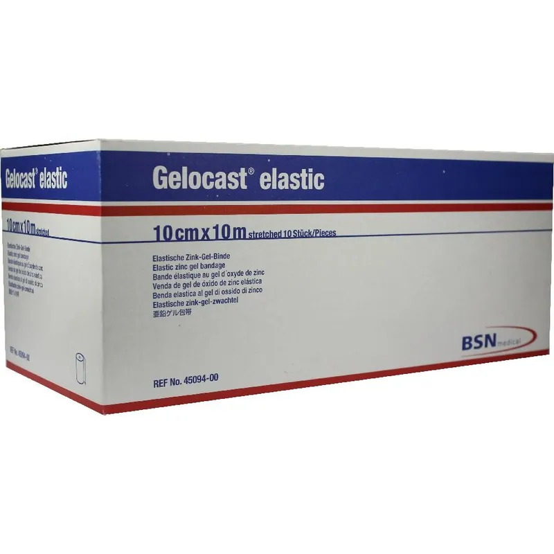 Gelocast elastic Zink-Gel-Binde, 10 m x 10 cm