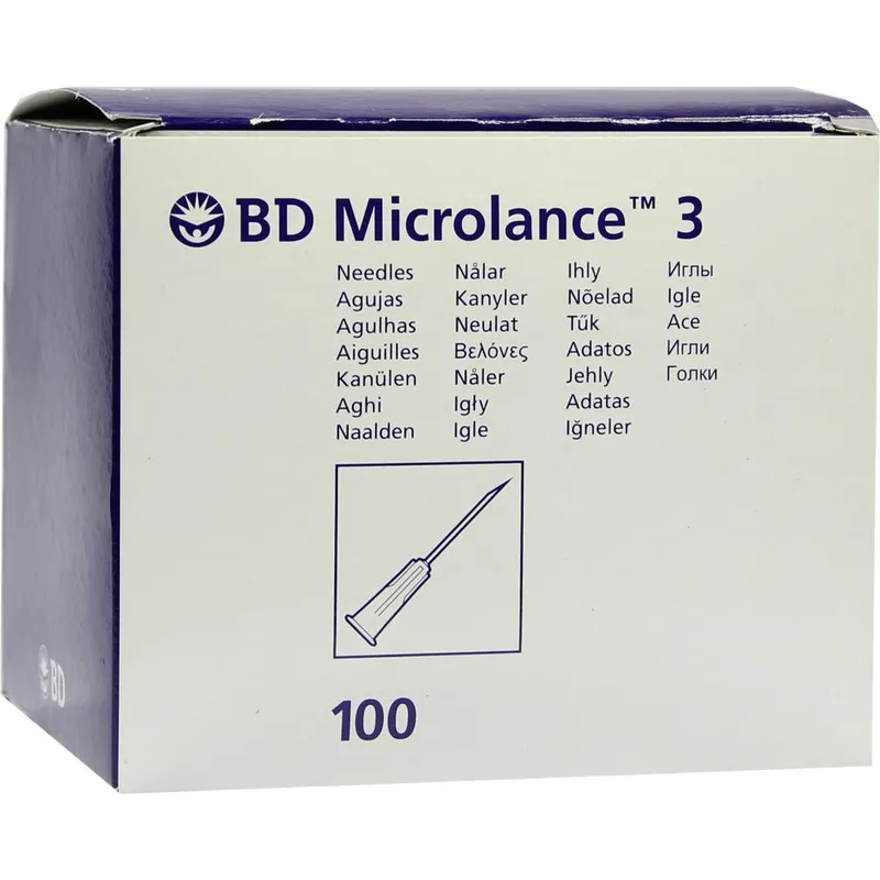 BD Microlance 3 Aufziehkanülen, 16 G x 1 1/2'', 1,65 x 40 mm (100 Stck.)