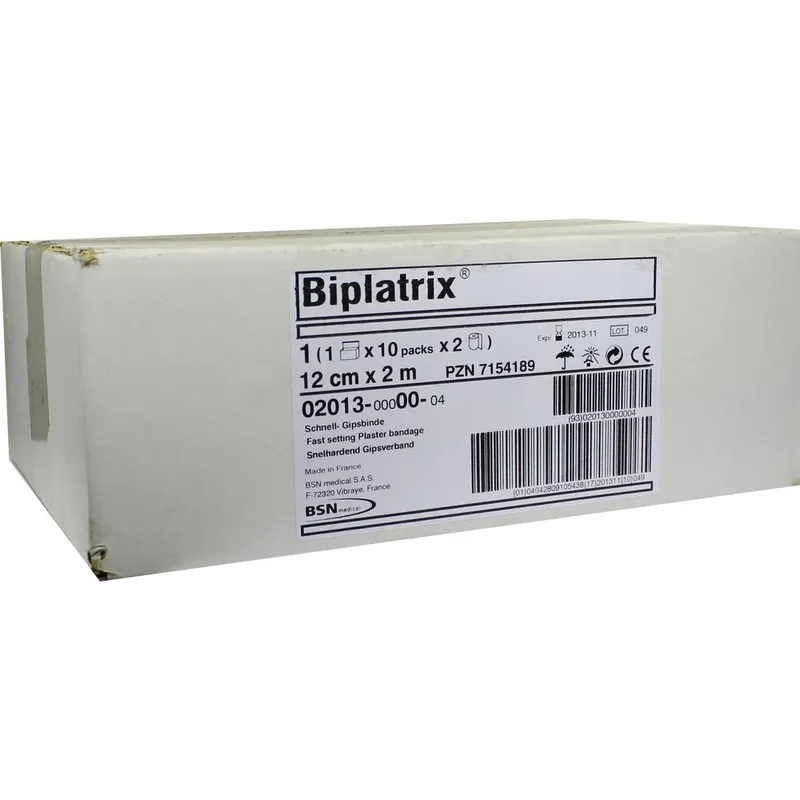 Biplatrix Schnellgipsbinde, 2 m x 12 cm