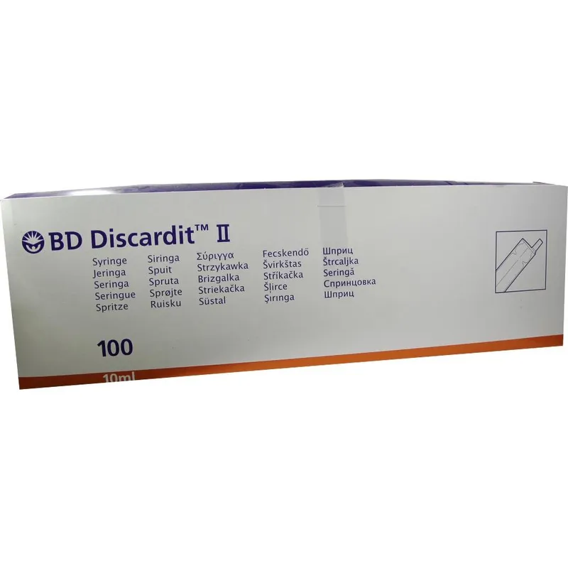 BD Discardit II Einmal-Spritzen 20 ml, Luer, exzentrisch (80 Stck.)