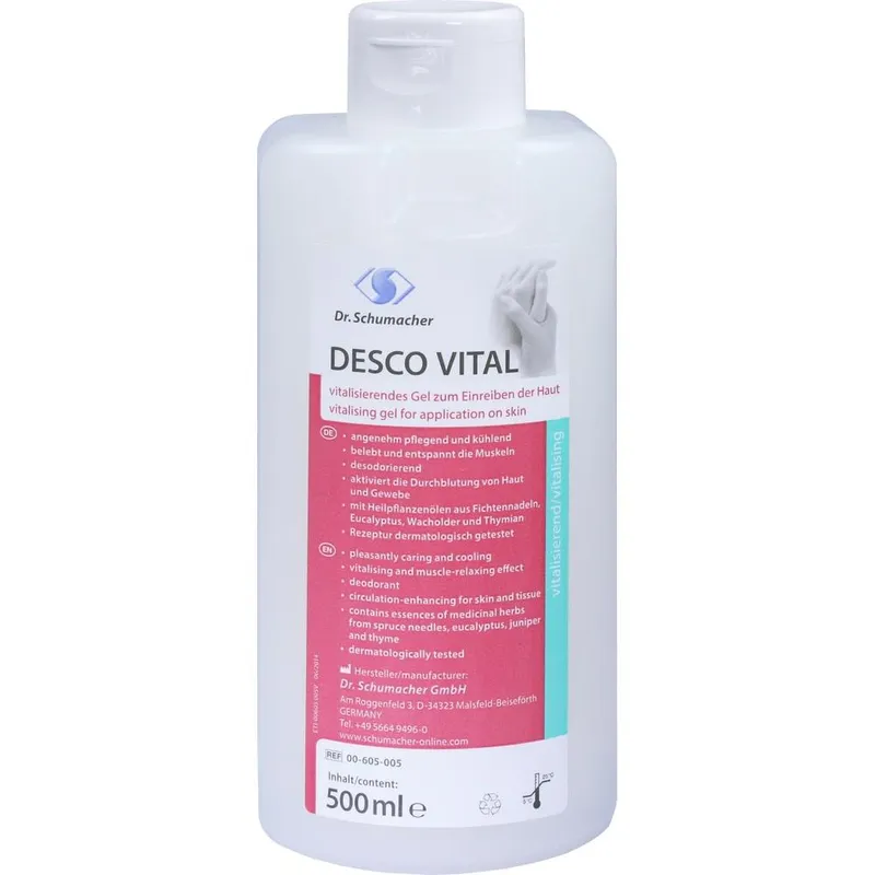 Desco Vital Gel 500 ml Descoflexflasche, Kühlgel