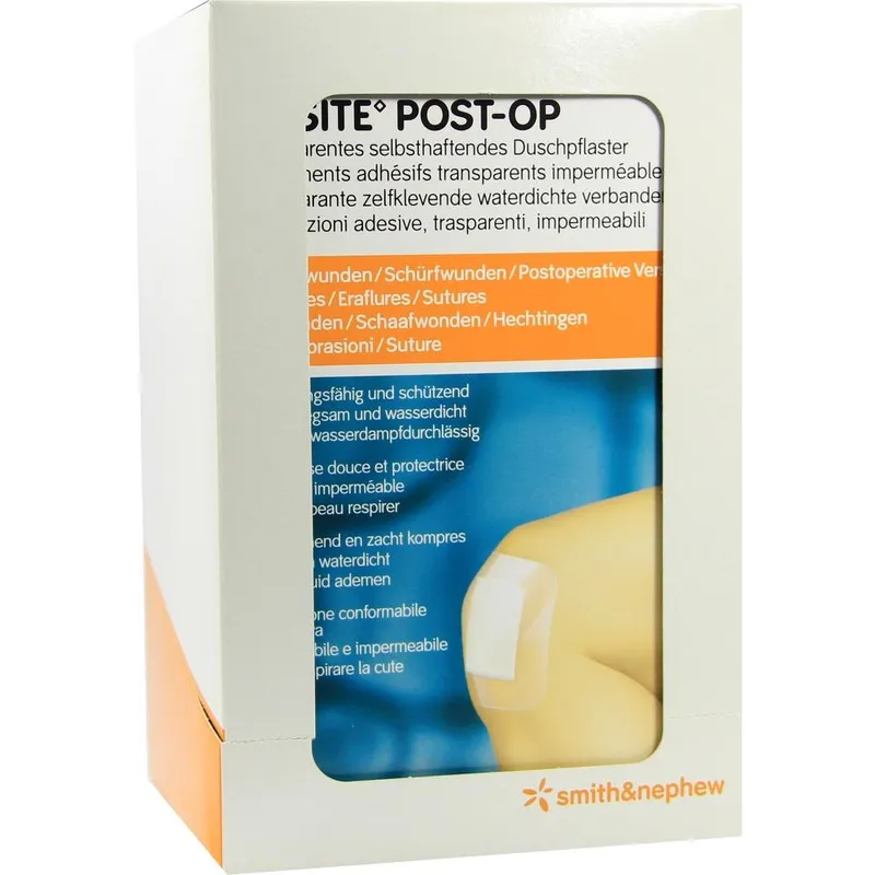 OpSite Post-Op im Mini-Display steril, 9,5 x 8,5 cm, Wundverband (6x5 Streifen)