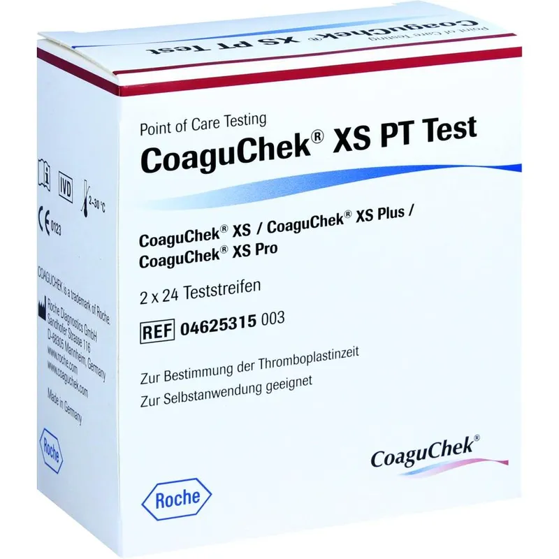 CoaguChek XS PT Test (2 x 24 T.)