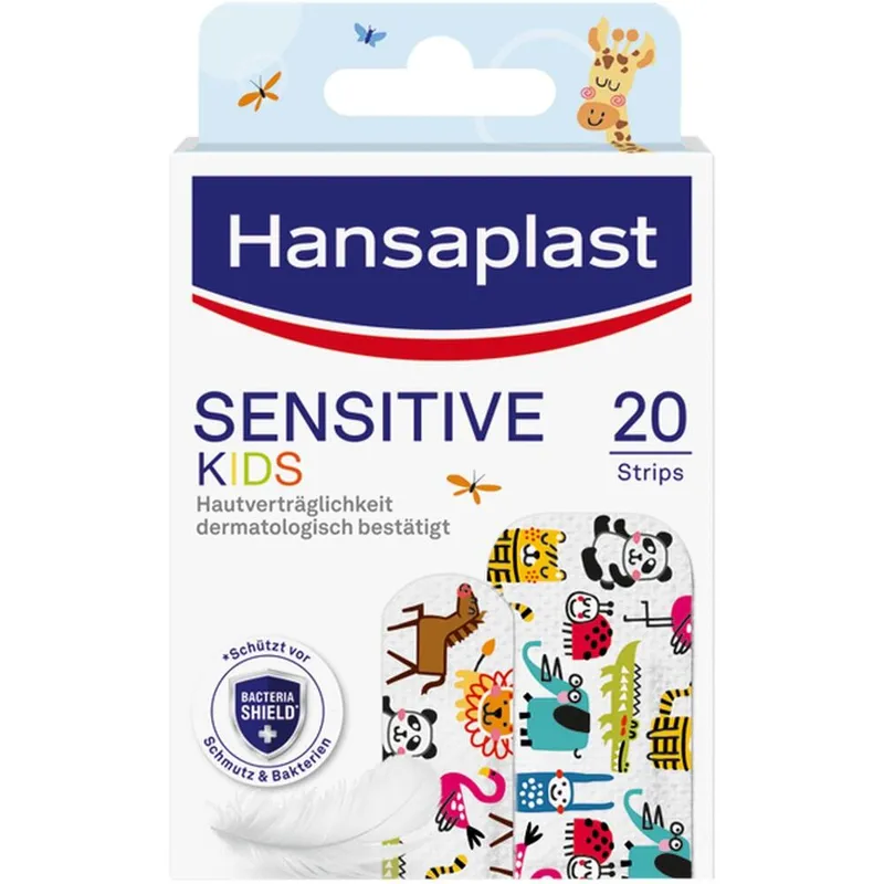 Hansaplast Sensitive Kids, Strips (20 Stck.)