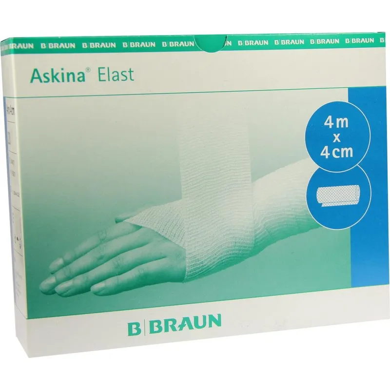 Askina Elast Fixierbinden, 4 m x 4 cm, lose (20 Stck.)