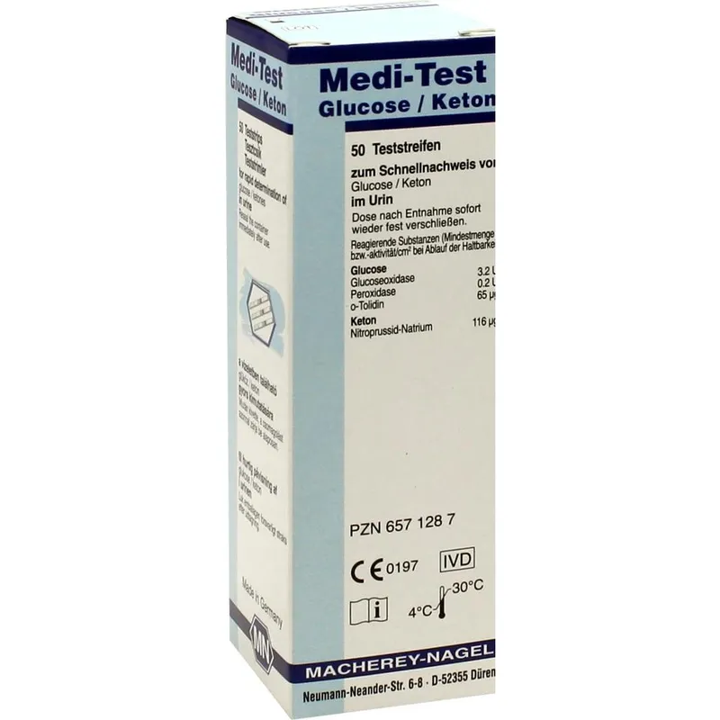 Medi-Test Glucose / Keton, Harnteststreifen (50 T.)