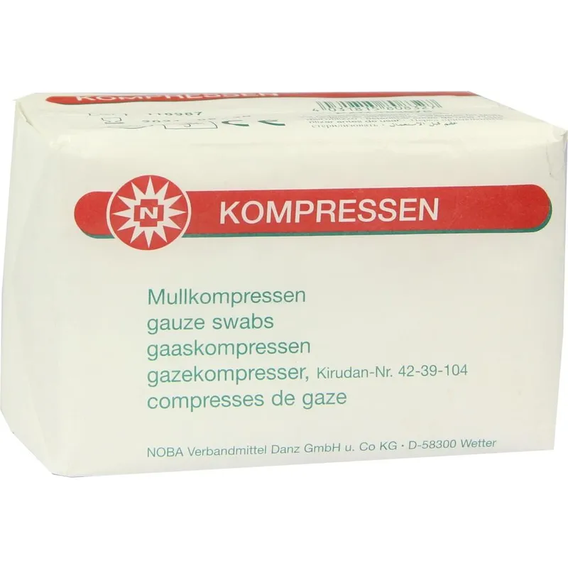 Mullkompressen 8-fach, 7,5 x 7,5 cm, unsteril (100 Stck.)