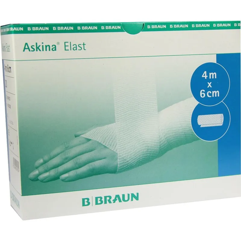 Askina Elast Fixierbinden, 4 m x 6 cm, lose (20 Stck.)