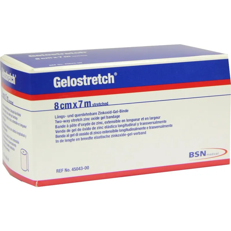 Gelostretch Zink-Gel-Binde, 7 m x 8 cm