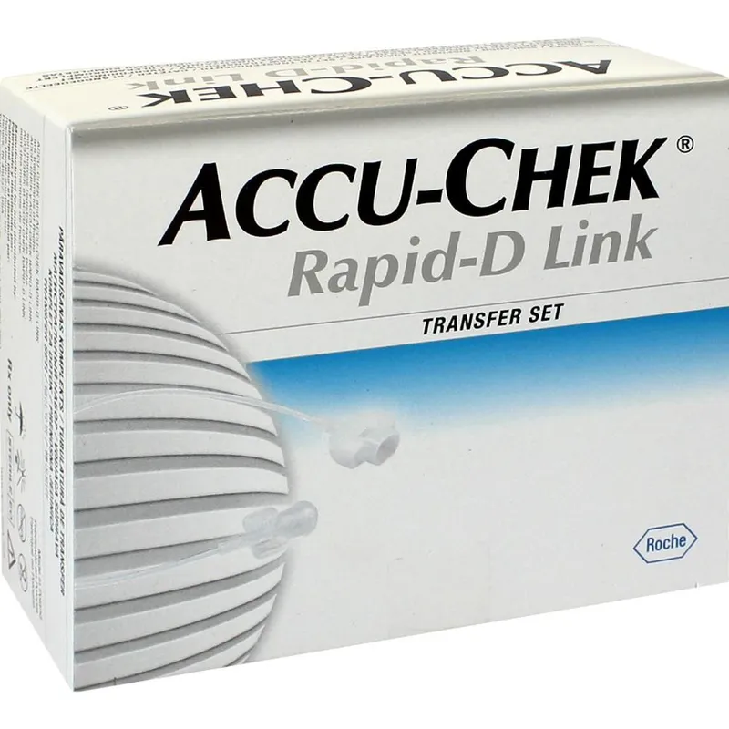 Accu-Chek Rapid-D Link Transfer Set, 70 cm Schlauch (10 Set)